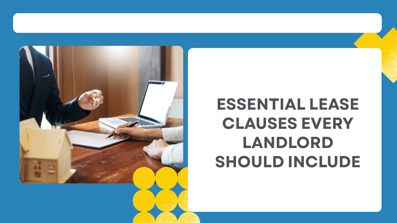 Essential Lease Clauses Every Temple Landlord Should Include